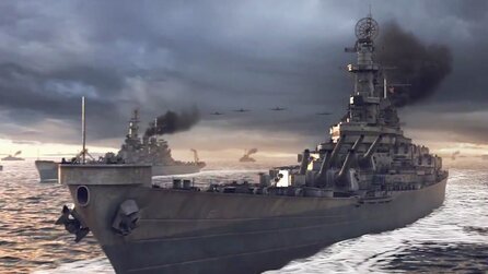 World of Warships - E3-Trailer: Render-Schlacht bei Sturm
