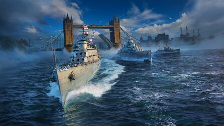 World of Warships - Britischer Kreuzer-Forschungsbaum ist da