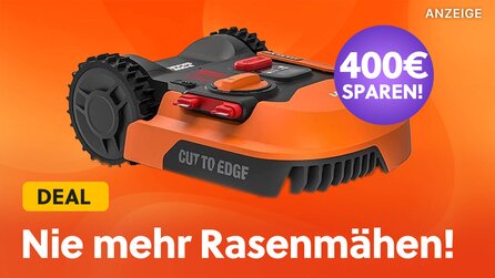 Keinen Bock mehr auf Rasenmähen? Diesen Top-Mähroboter bekommt ihr gerade zum halben Preis!