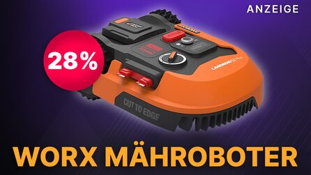 Worx Landroid Mähroboter mit WLAN, Bluetooth + 30% Rabatt im Amazon-Angebot für den Garten abgrasen!