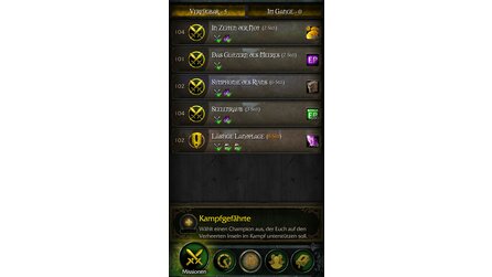 WoW: Legion - Companion App - Bilder