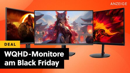 Der Monitor-Sweetspot am Black Friday: Warum ich in WQHD zocke und wo ihr die besten Gaming-Monitore findet