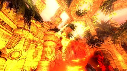 X-Blades - Screenshots: Blondine lässt es krachen