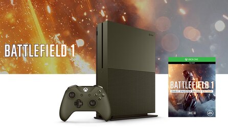 Xbox One S Battlefield 1 Special Edition Bundle - Bei Microsoft für 349€ vorbestellbar