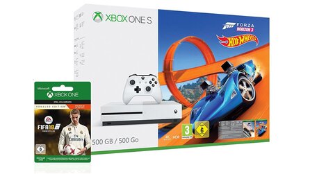 Amazon Herbstangebote am 22. September - Xbox One S 500 GB + Forza 3DLC + FIFA 18 Ronaldo Edition nur 249€