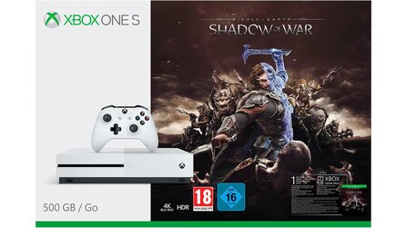 Xbox One S mit FIFA 18 und Schatten des Krieges nur 179€ - WM-Angebote bei Otto.de