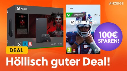 Xbox Series X günstig wie noch nie: Im Bundle mit Diablo 4 und Madden NFL 24 zum Bestpreis sichern