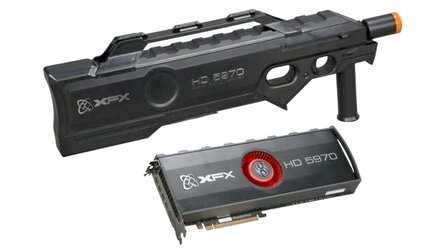 XFX HD 5970 Black Edition Limited - Verpackt als Maschinenpistole