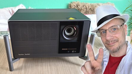 Dieser Beamer ist super hell, hat knackiges Schwarz und ist genial für Videospiele