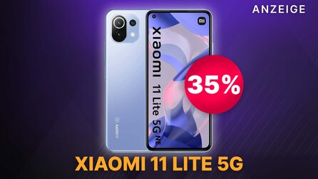 5G, 90Hz AMOLED + Dolby Vision: Das Xiaomi 11 Lite Handy mit 35% Rabatt stark reduziert bei Amazon