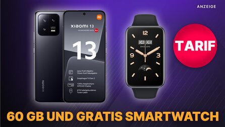 5G und 120 Hz OLED: Holt euch das neue Xiaomi 13 mit einer gratis Smartwatch im Hammer-Tarif