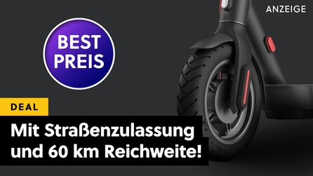 Xiaomi lässt andere Roller hinter sich zurück: E-Scooter mit Straßenzulassung + 60km Reichweite zum Tiefstpreis bei Amazon!