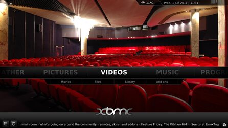 XBMC Media Center - Screenshots