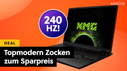 ⁠AMD Ryzen 7 und Nvidia RTX 4070: Gaming-Laptop mit 240Hz nur noch für kurze Zeit unglaublich günstig!