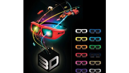 Universelle 3D-Brille - Für Fernseher, Projektoren und PC