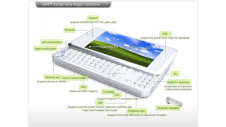 xpPhone - Handy-Laptop mit AMD-CPU und GPS