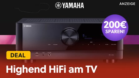 Ihr wollt 5.1 Surround Sound am TV? Mit diesem Yamaha Receiver bekommt ihr HiFi günstiger als je zuvor!