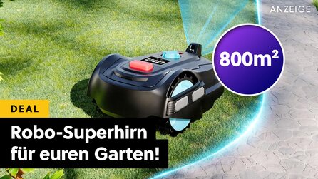 Ein brandneuer KI-Mähroboter ohne Draht geht gerade steil auf Amazon: Vollautomatische Gartenpflege für 800m² ohne Begrenzungskabel!