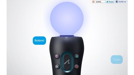 PlayStation Move - Sony-Webseite verspottet Kinect