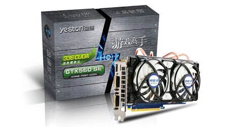 Yeston Geforce GTX 560 SE GameMaster - SE-Version mit mehr Shader-Einheiten