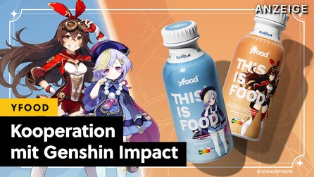 Der perfekte Begleiter für die Gamescom - die yfood x Genshin Impact Kollaboration