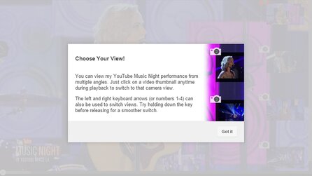YouTube - Experimente mit verschiedenen Kameraperspektiven für Videos