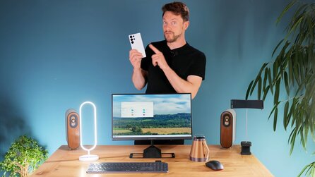 YouTuber baut komplett kabelloses Schreibtisch-Setup – nur der Tisch braucht eine Steckdose