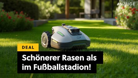 Auf meinem Rasen könnte man glatt Golfen - auf diesen Mähroboter sind sogar Fußballvereine neidisch und es gibt ihn zum Hammerpreis!