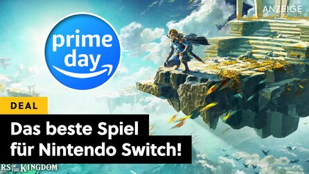 Das beste Spiel für die Nintendo Switch: Legend of Zelda - Tears Of The Kingdoms jetzt supergünstig im Amazon Prime Day-Angebot!