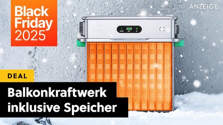 Balkonkraftwerk 2.0 mit großem Akku und fettem Solarertrag zum Black Friday günstig abstauben