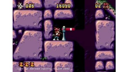 Zero the Kamikaze Squirrel Sega Mega Drive