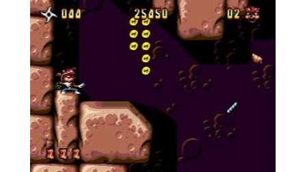 Zero the Kamikaze Squirrel Sega Mega Drive