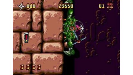 Zero the Kamikaze Squirrel Sega Mega Drive