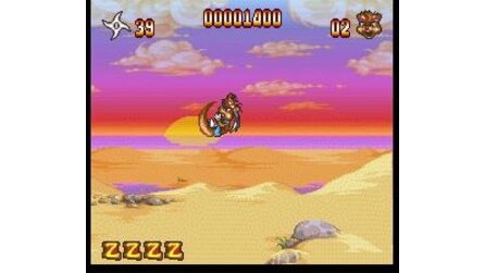 Zero the Kamikaze Squirrel SNES