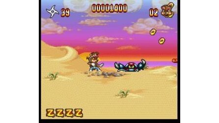 Zero the Kamikaze Squirrel SNES