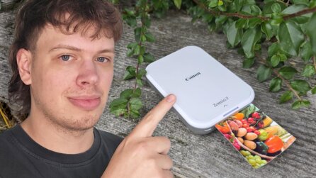 Die schönsten Bilder versauern oft auf meinem Handy – mit einem Gadget, das an Polaroid-Kameras erinnert, hab ich das geändert