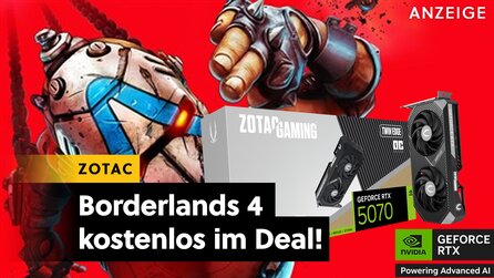 Das beste Angebot des Sommers: Schnappt euch die ZOTAC GeForce RTX 5070 günstiger + bekommt Borderlands 4 gratis dazu!