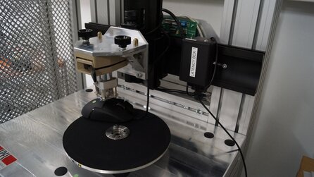 Zu Besuch bei Logitech - Testaufbauten