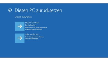 Windows 10 zurücksetzen - PC startet nicht