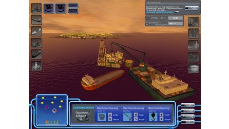 Ölplattform Simulator - Screenshot