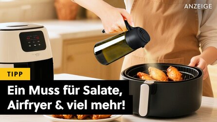 Ein kleines 10€-Gadget sorgt für viel bessere Ergebnisse aus dem Airfryer - ich will nicht mehr ohne!