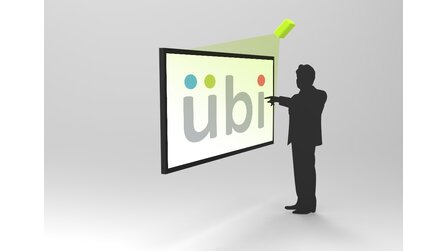 Microsoft Kinect - »Übi« macht jede Wand per Software zum Touchscreen