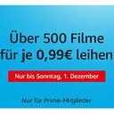 Über 500 Filme leihen für je 0,99 Euro für Prime-Mitglieder