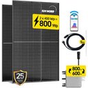 Balkonkraftwerk 600W 800W Komplettset