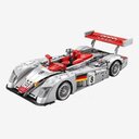 Schnappt euch den legendären Audi R8 als Klemmbausteinset