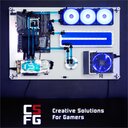 Das PC-Case für die Wandmontage!