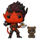 Schnappt euch Karlach als coolen Funko mit niedlichem Teddy!