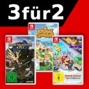 3 für 2 mit Nintendo Switch Games