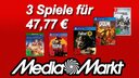 MediaMarkt: 3 für 47,77 €