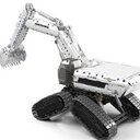 XL-Raupenbagger mit 8 Motoren + 3200 Teilen